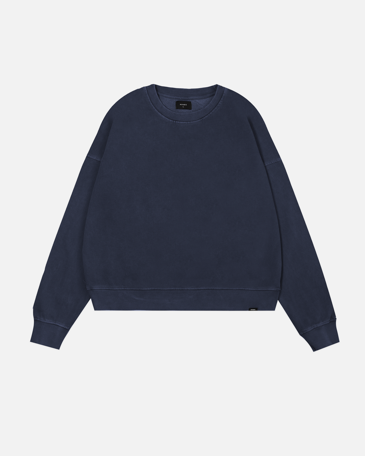 Cropped Crewneck - Vintage Navy