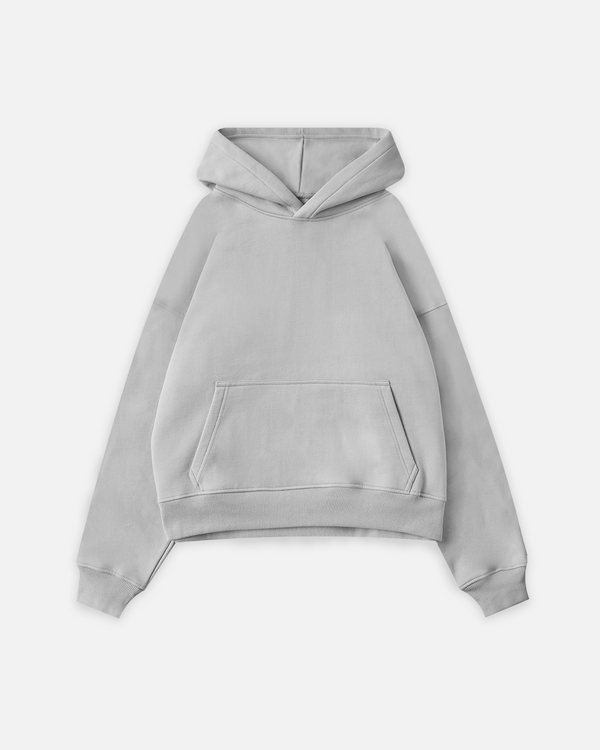 Cropped Hoodie - Stone