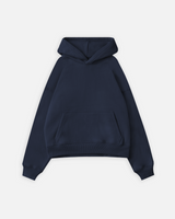 Cropped Hoodie - Navy