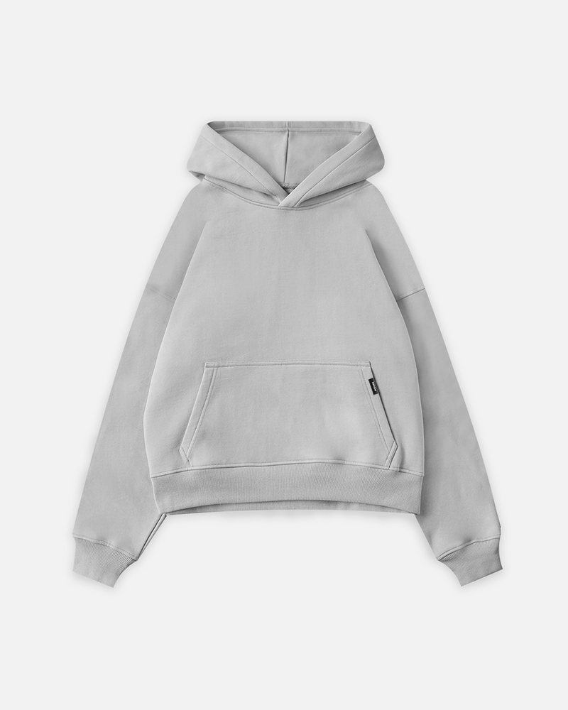 Cropped Hoodie - Stone