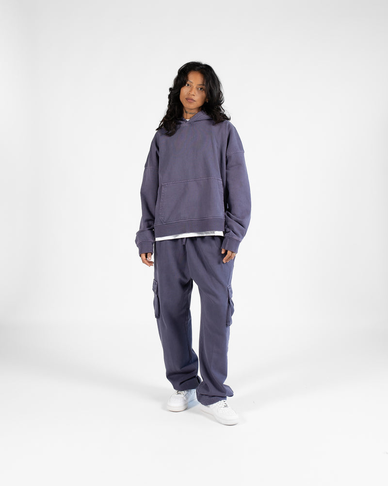 Cropped Hoodie - Vintage Midnight