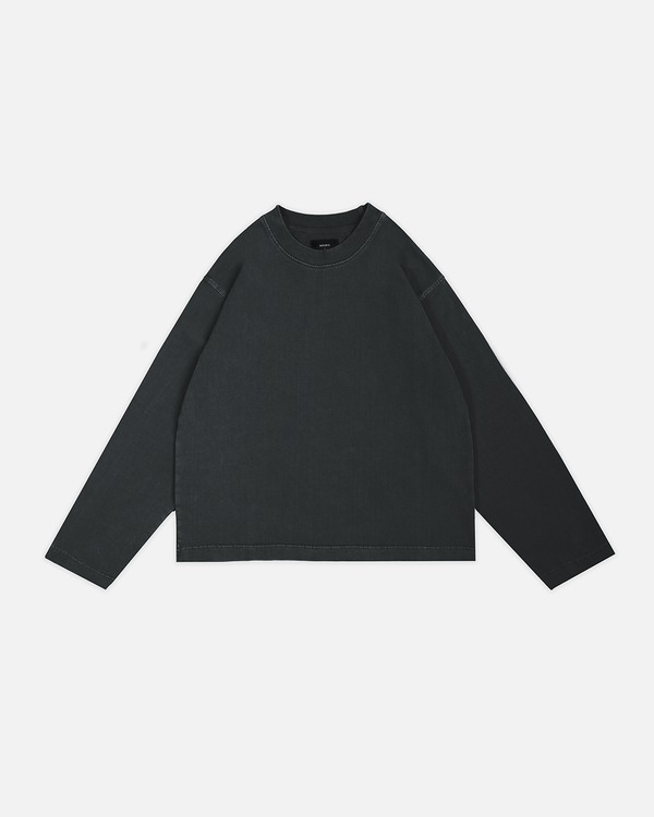 Cropped Longsleeve - Vintage Black