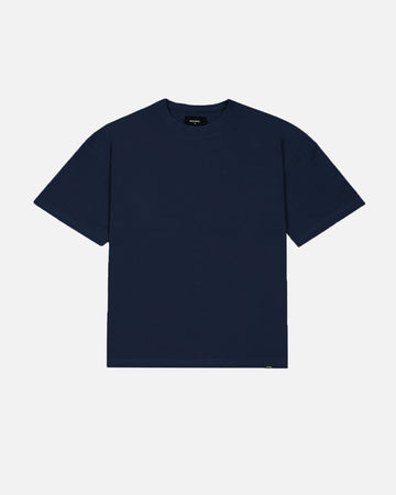 Cropped T-Shirt - Navy
