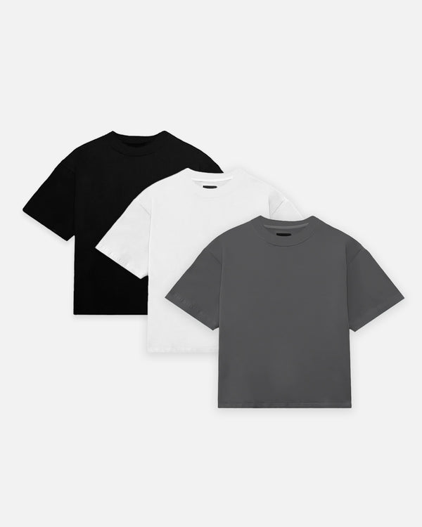 Cropped T-Shirt - 3Pack