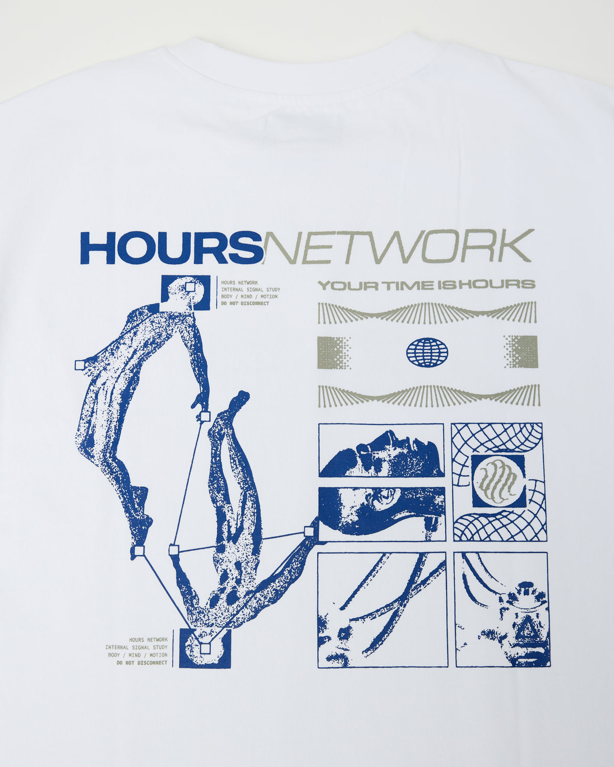 Hours Network T-Shirt - White