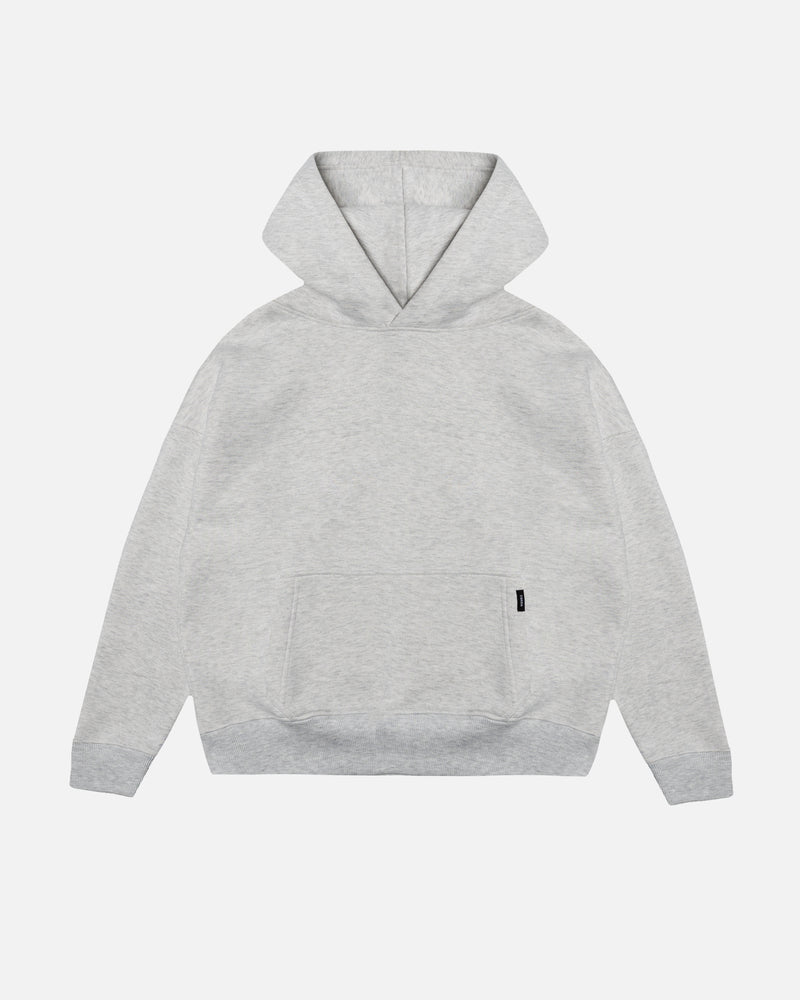Drop Shoulder Hoodie - Ash
