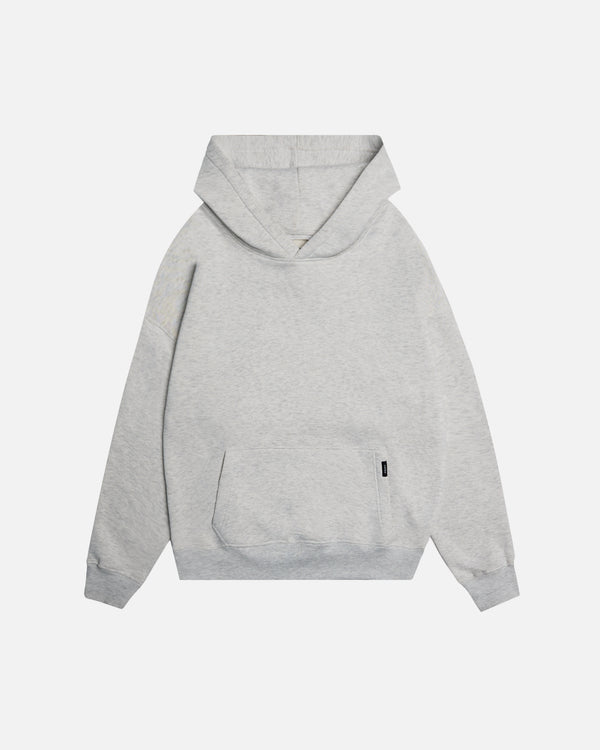 Drop Shoulder Hoodie - Ash
