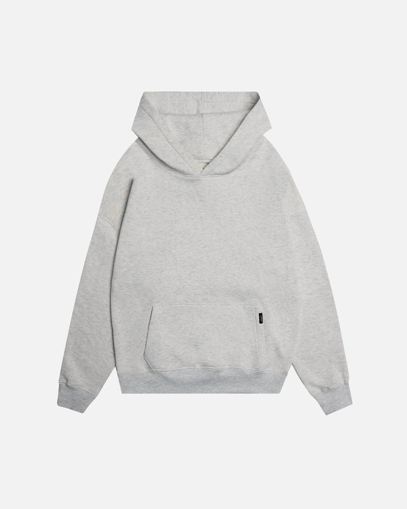Drop Shoulder Hoodie - Ash