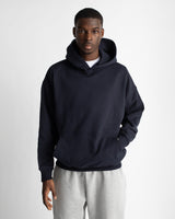 Drop Shoulder Hoodie - Navy