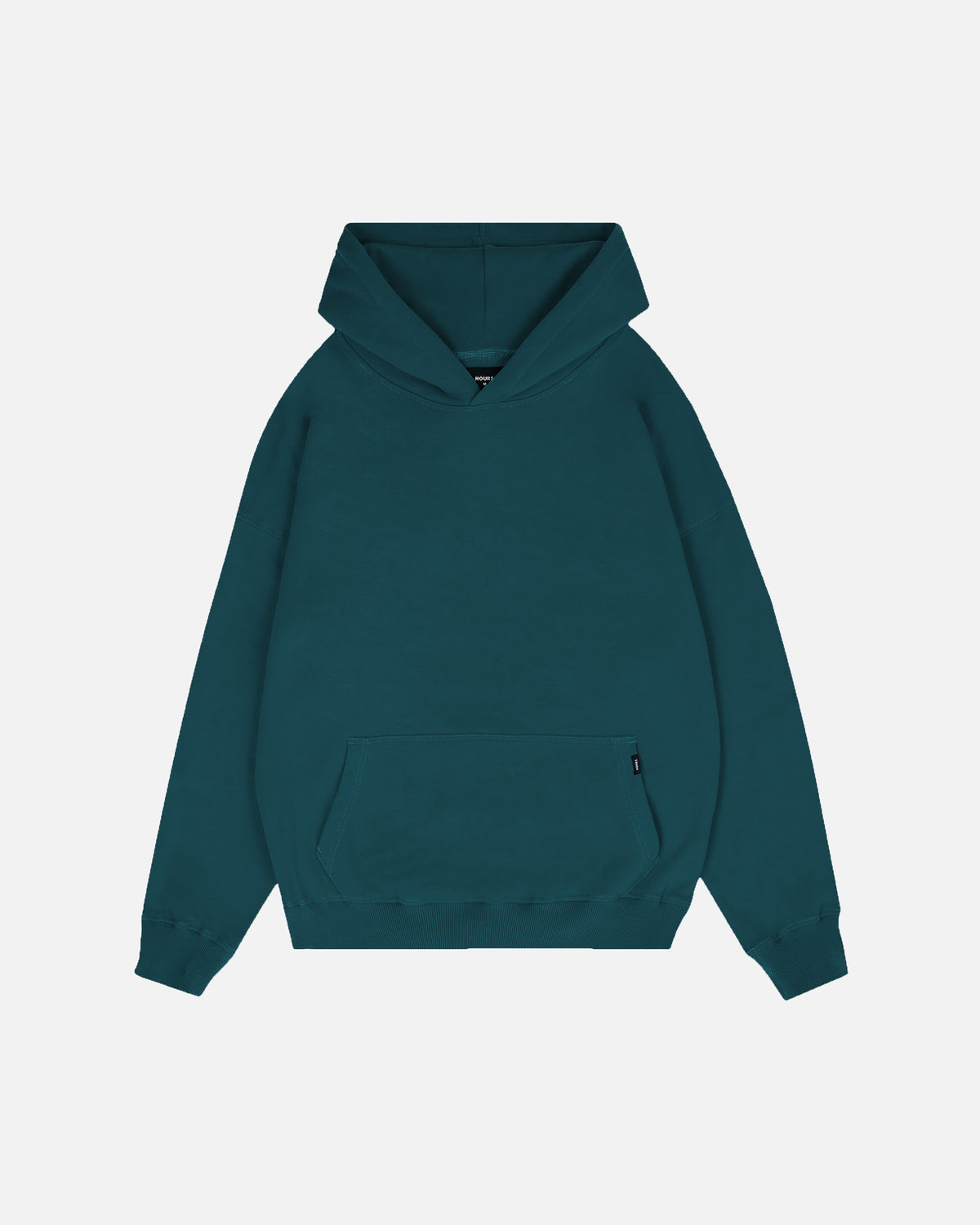 Drop Shoulder Hoodie - Teal