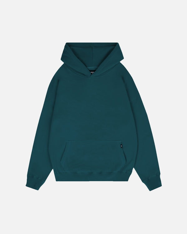 Drop Shoulder Hoodie - Teal