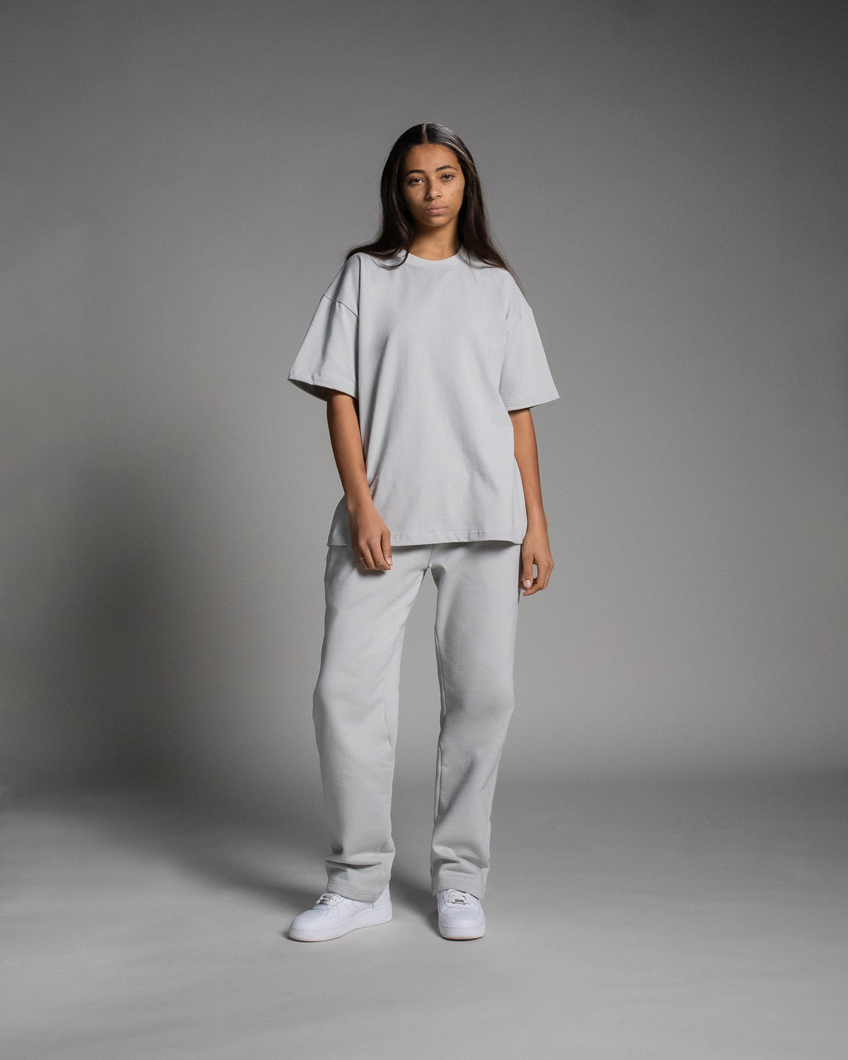 Drop Shoulder T-Shirt - Stone