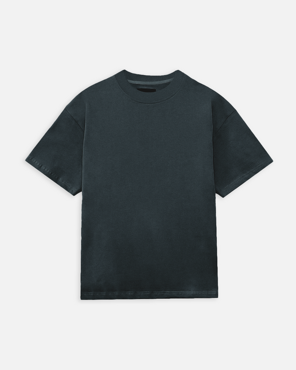Drop Shoulder T-Shirt - Vintage Teal