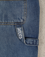 Denim Shorts - Washed Blue