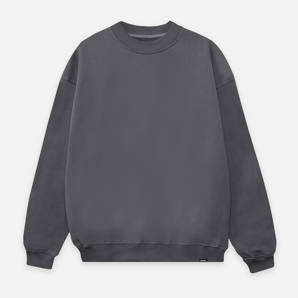 トップス DWS HOMETOWN SWEATSHIRTS charcoal XXL DropShoulderCrewneck-Charcoal-