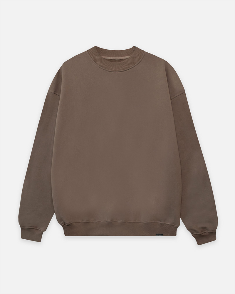 Drop Shoulder Crewneck - Earth