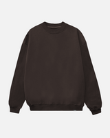 Drop Shoulder Crewneck - Espresso