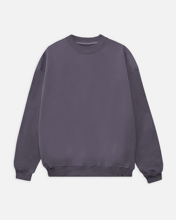 Drop Shoulder Crewneck - Midnight