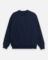 Drop Shoulder Crewneck - Navy