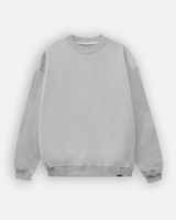 Drop Shoulder Crewneck - Stone