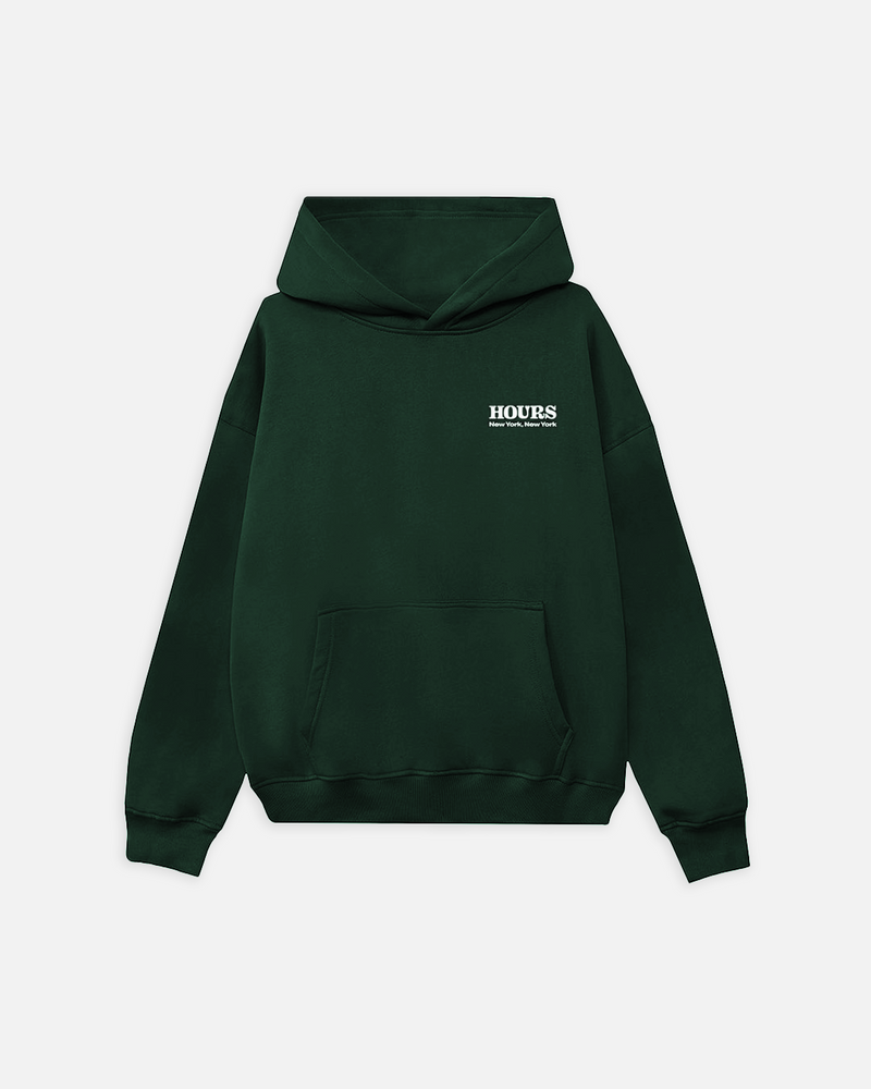 The World is Yours Hoodie - Forest Green