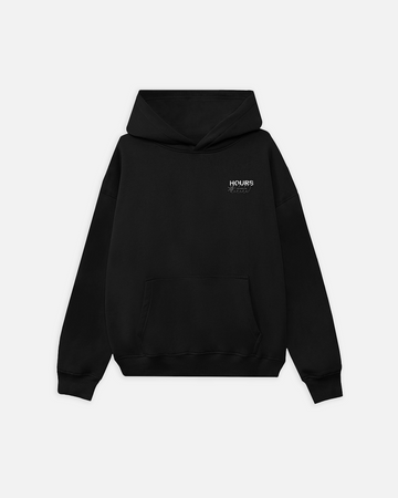 City is Hours Hoodie - Black