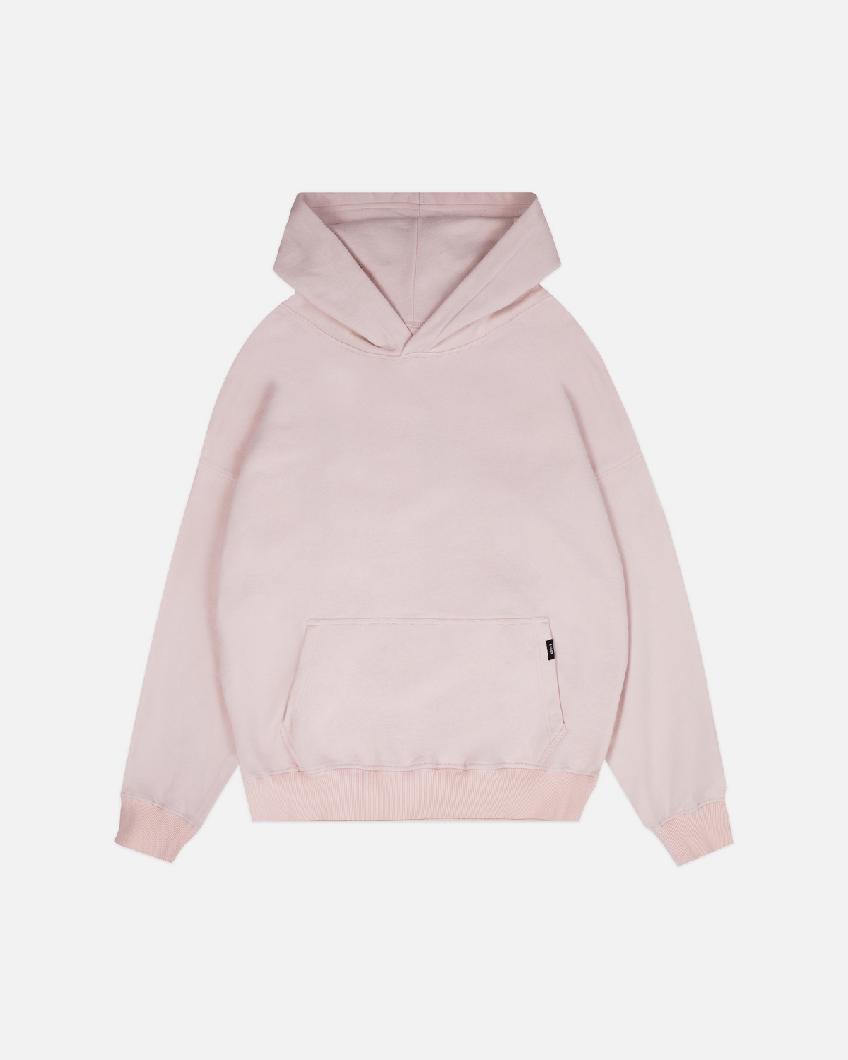 Drop Shoulder Hoodie - Blush