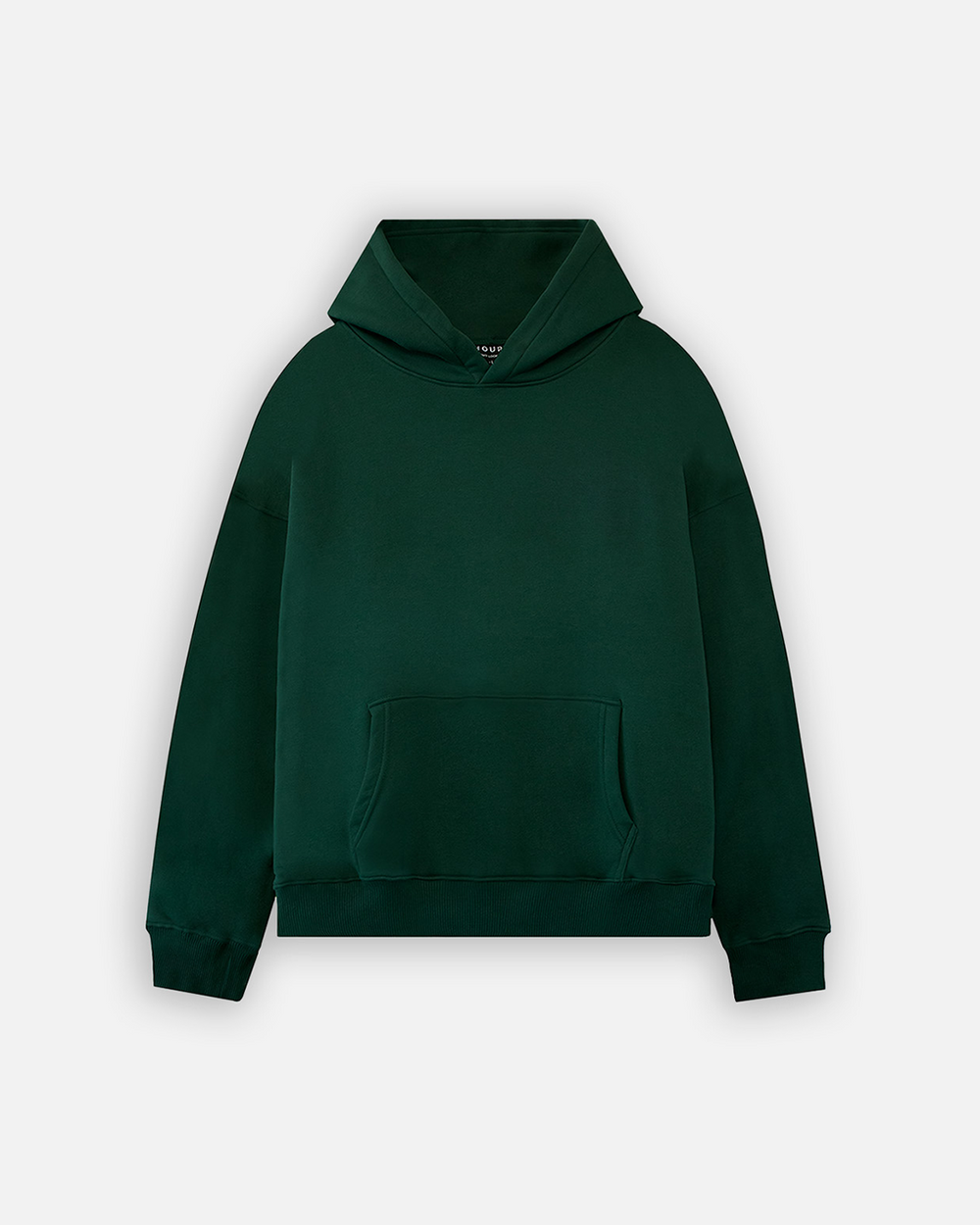 Hoodie forest fashion green