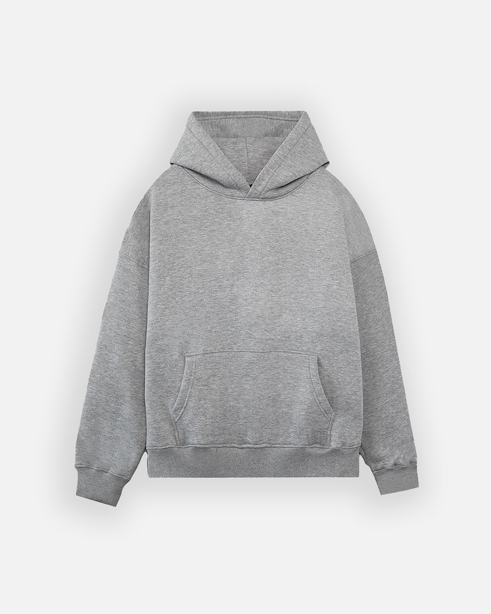 Drop Shoulder Hoodie Grey