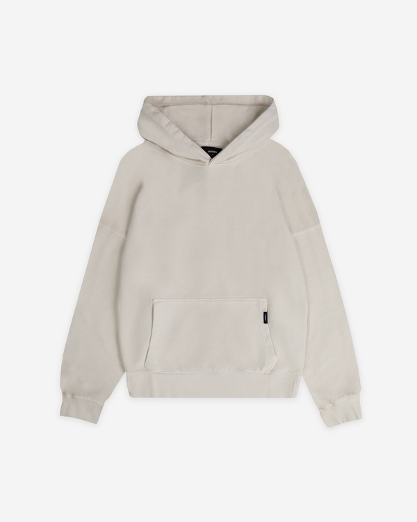 Drop Shoulder Hoodie - Vintage Bone