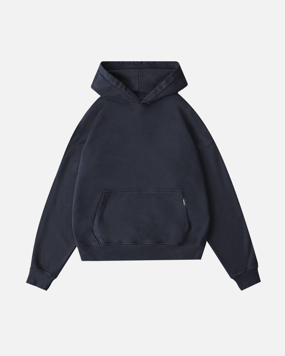トップス playhour zipup hoodie navy DropShoulderHoodie-VintageNavy