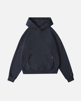 Drop Shoulder Hoodie - Vintage Navy