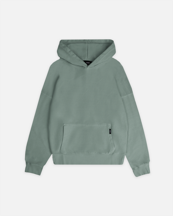 Drop Shoulder Hoodie - Vintage Sage