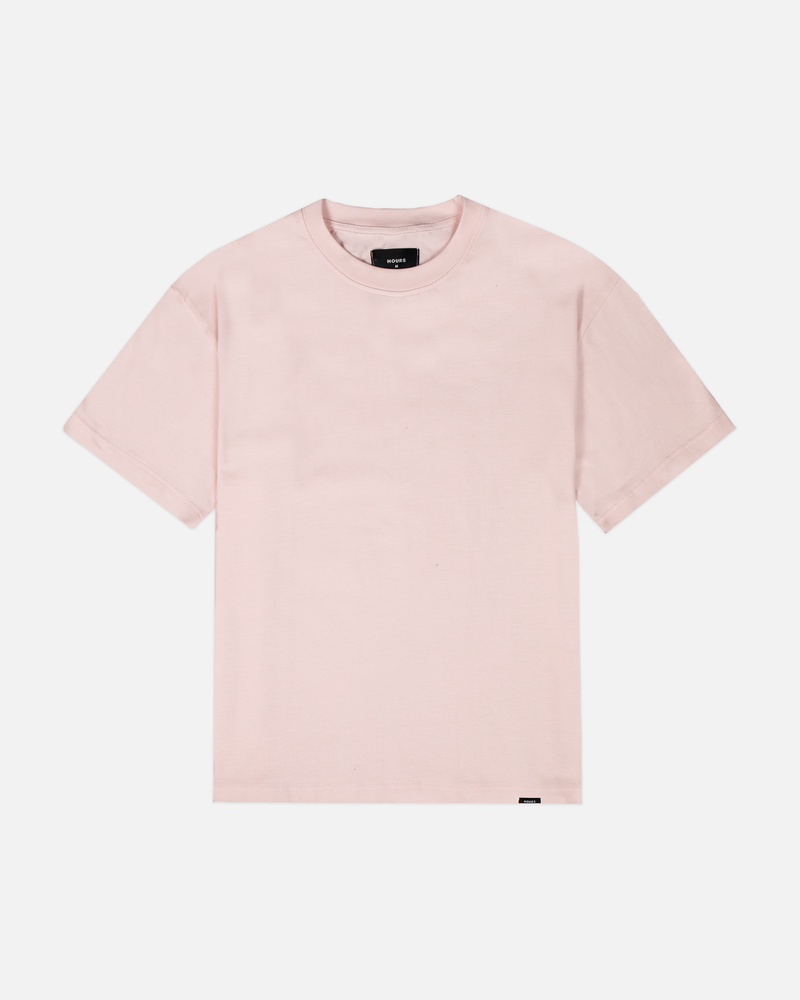 Drop Shoulder T-Shirt - Blush