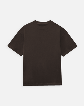 Drop Shoulder T-Shirt - Espresso