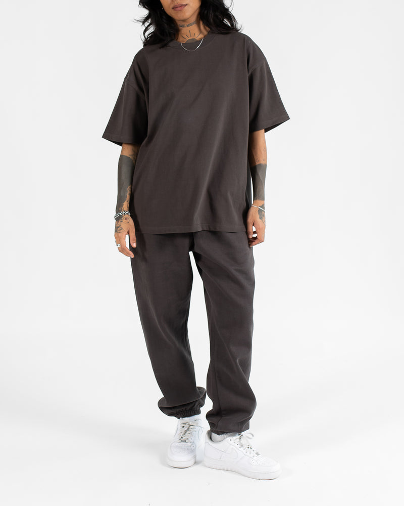 Drop Shoulder T-Shirt - Espresso