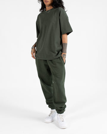 Drop Shoulder T-Shirt - Olive