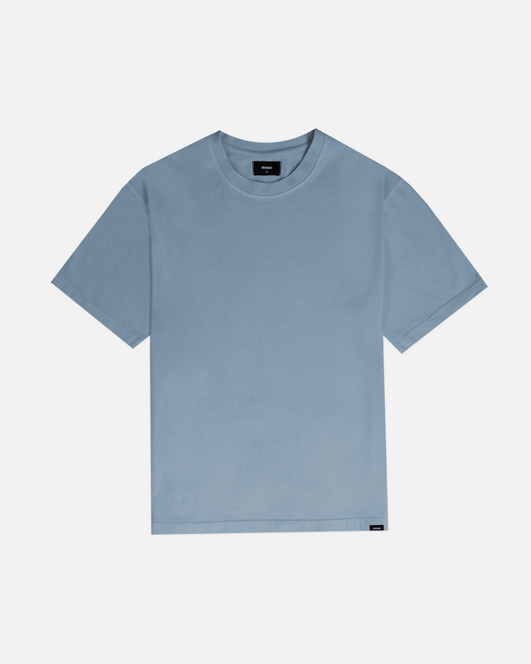 Drop Shoulder T-Shirt - Vintage Blue