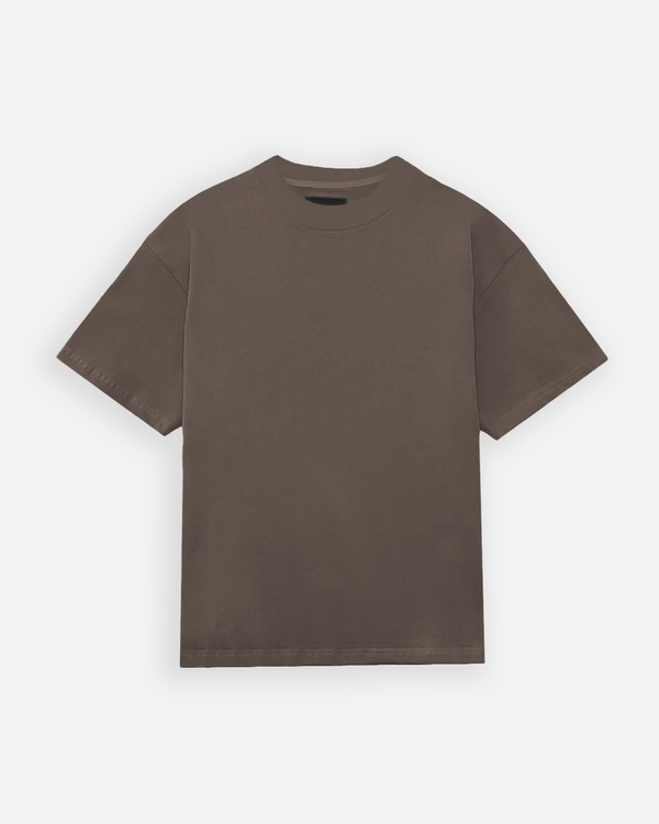 Drop Shoulder T-Shirt - Vintage Brown