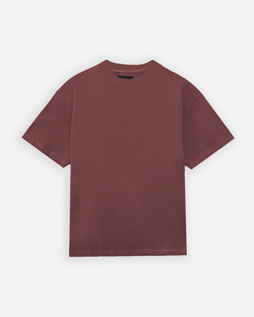 Drop Shoulder T-Shirt - Vintage Burgundy