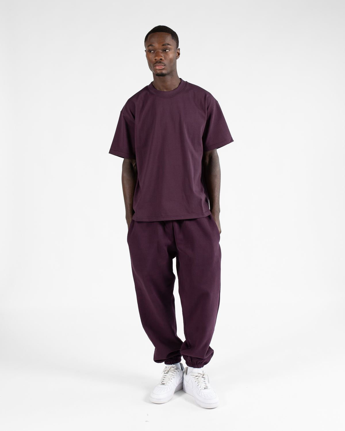 パンツ LOW CLASSIC : 24FW / Lc WASHED SWEATPANTS (2COLORS) Classic Sweatpant - Heather Oatmeal - 400 GSM Fleece – House