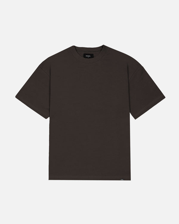 Drop Shoulder T-Shirt - Espresso