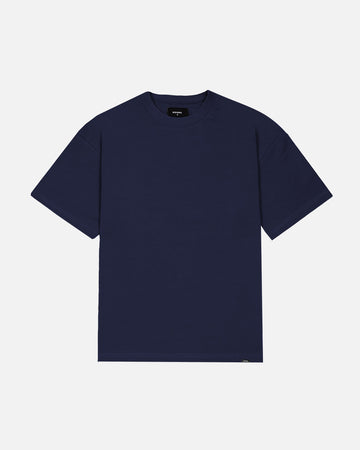 Drop Shoulder T-Shirt - Navy