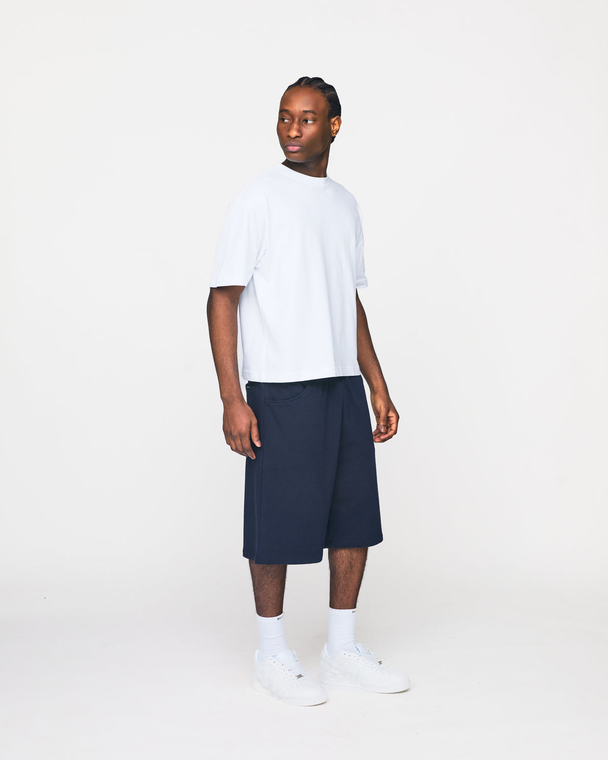 Baggy Sweatshorts - Navy