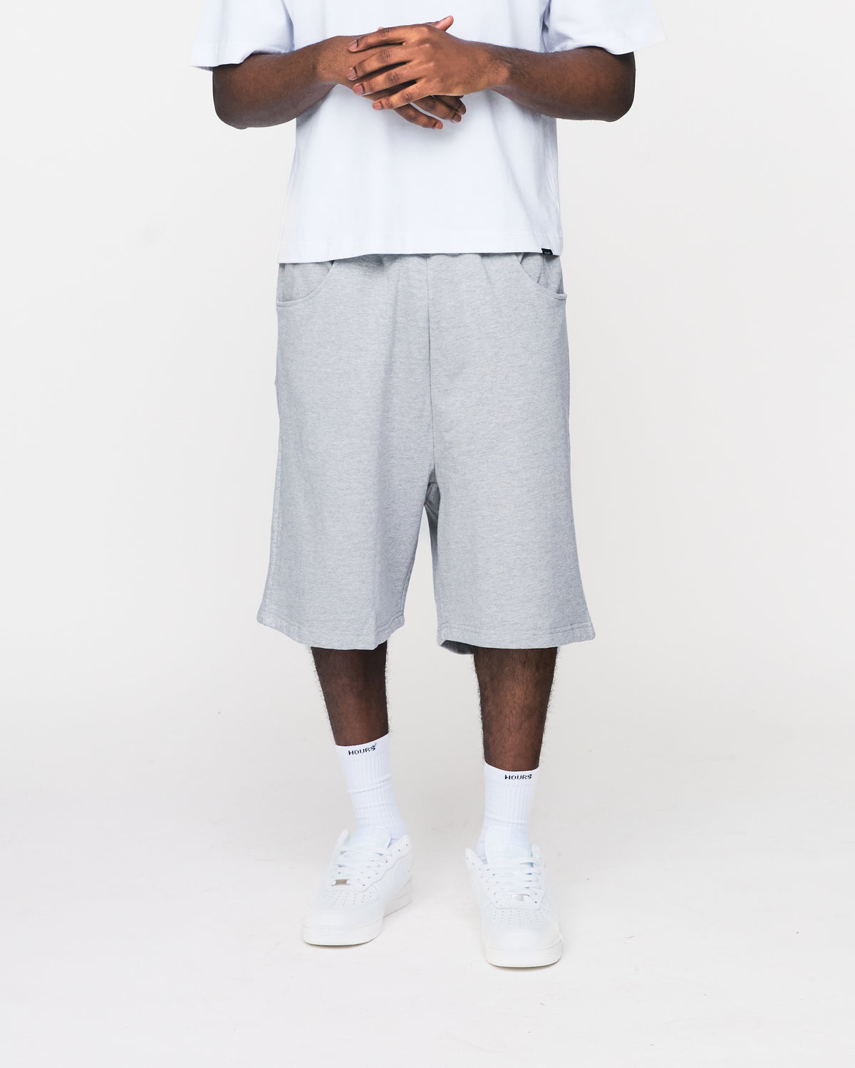 Baggy Sweatshorts - Grey