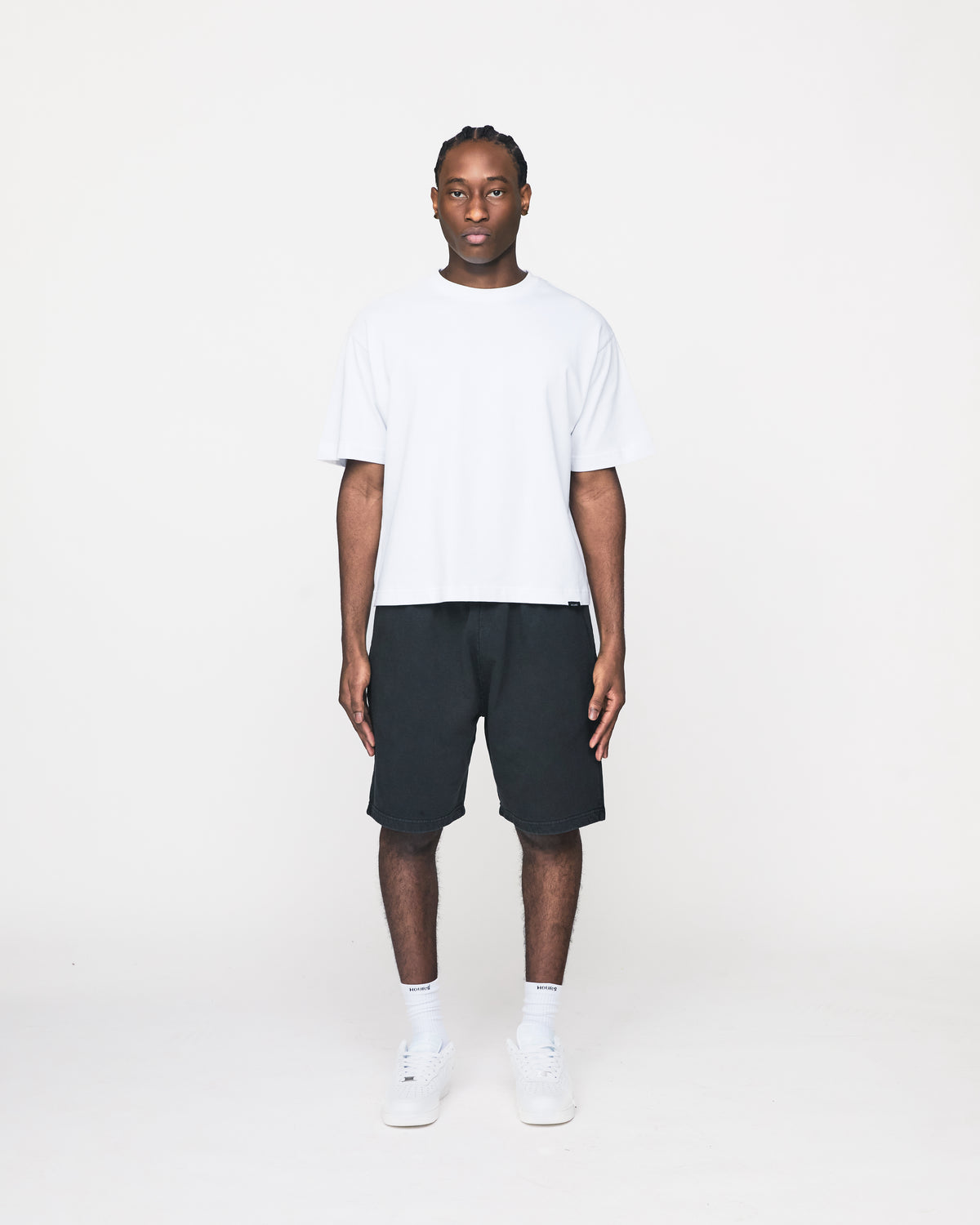 Cotton Shorts - Vintage Black