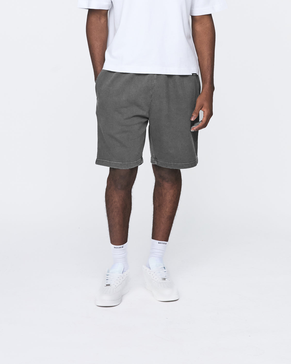 Cotton Shorts - Vintage Grey