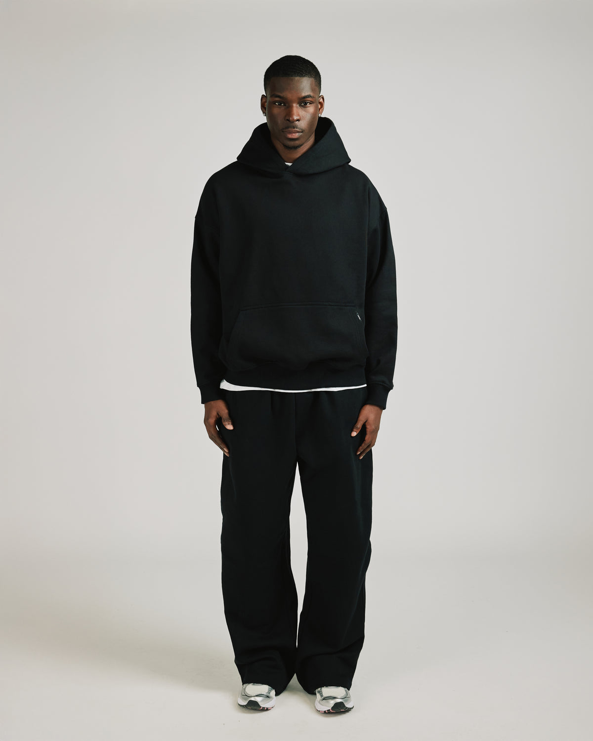 Drop Shoulder Hoodie - Black (GWP)