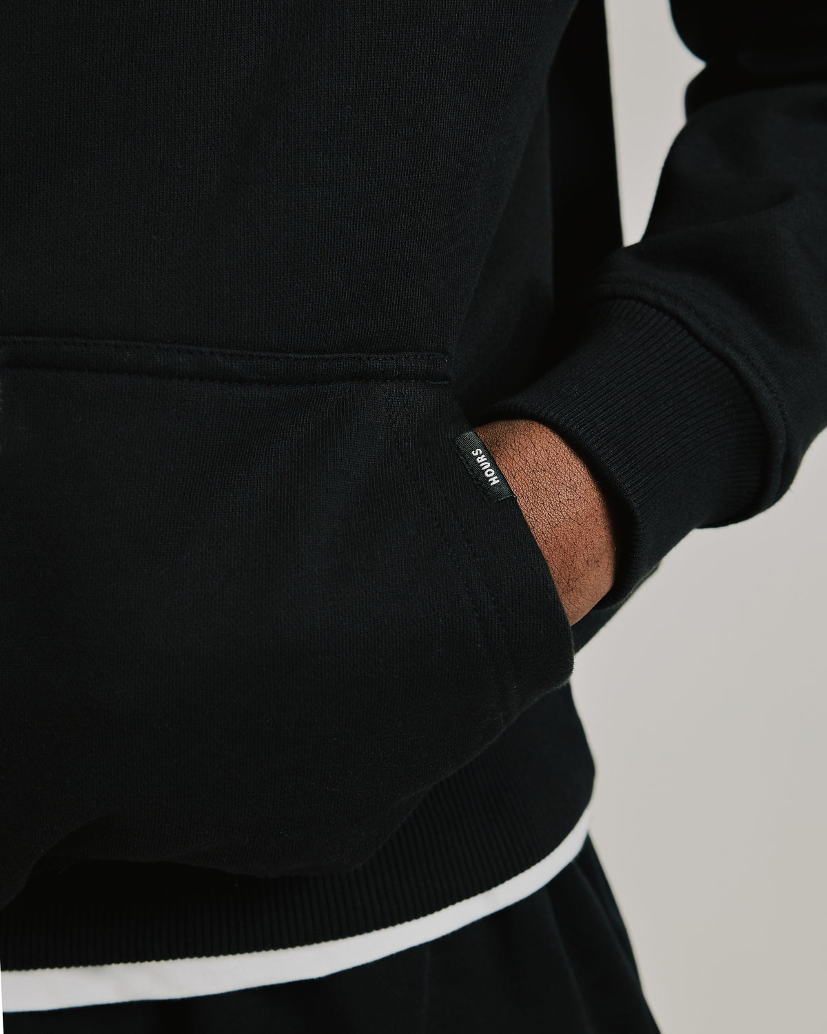 Drop Shoulder Hoodie - Black (GWP)