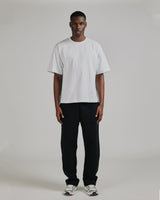 Open Bottom Sweatpant - Black